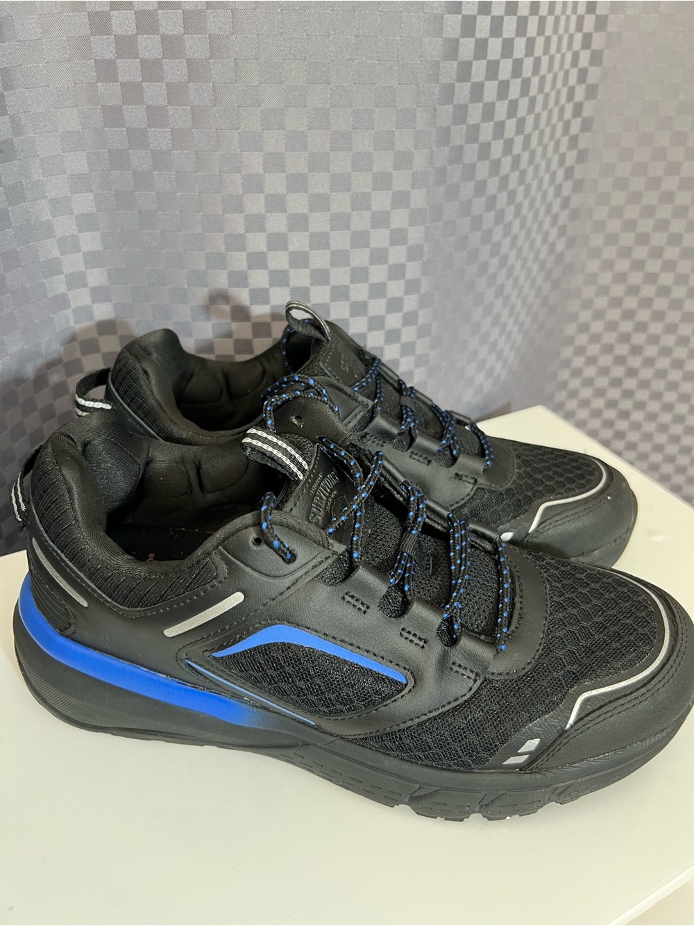 Herman Survivors Cary Men's Size 8.5 Work Shoes Soft Oil & Slip Resistant Black
